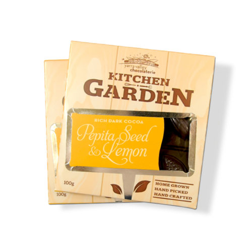 Kitchen Garden<br />Pepita Seed & Lemon<br />Dark 100g