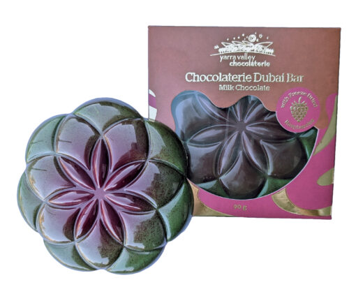 Chocolaterie Dubai Bar Freeze Dried Raspberry White
