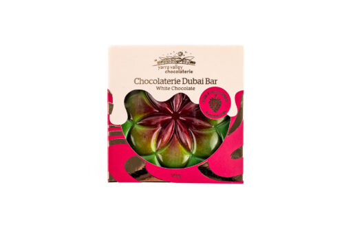 Chocolaterie Dubai Bar Freeze Dried Raspberry White